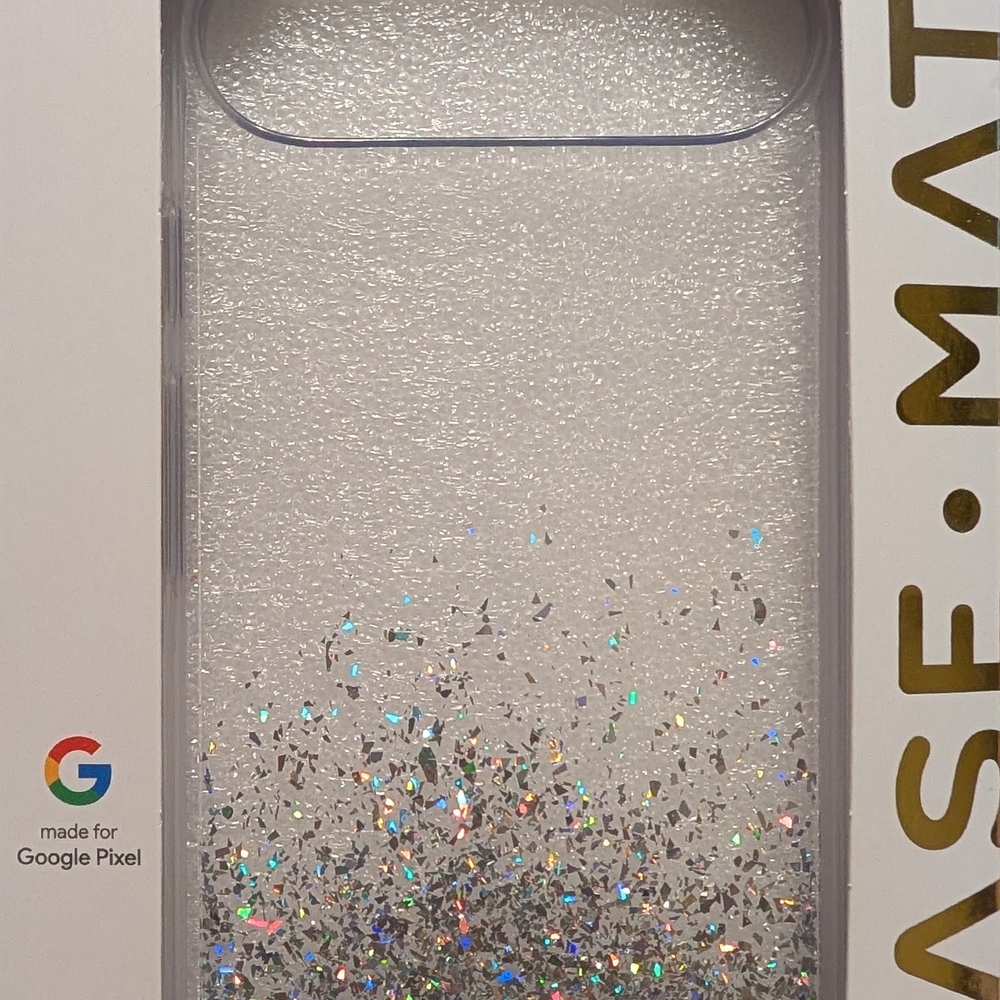 Case-Mate Clear Twinkle Ombre Case for Google Pixel 9 & Pixel 9 Pro